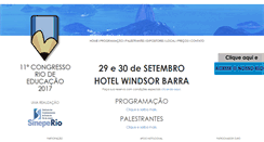 Desktop Screenshot of congressoriodeeducacao.com.br